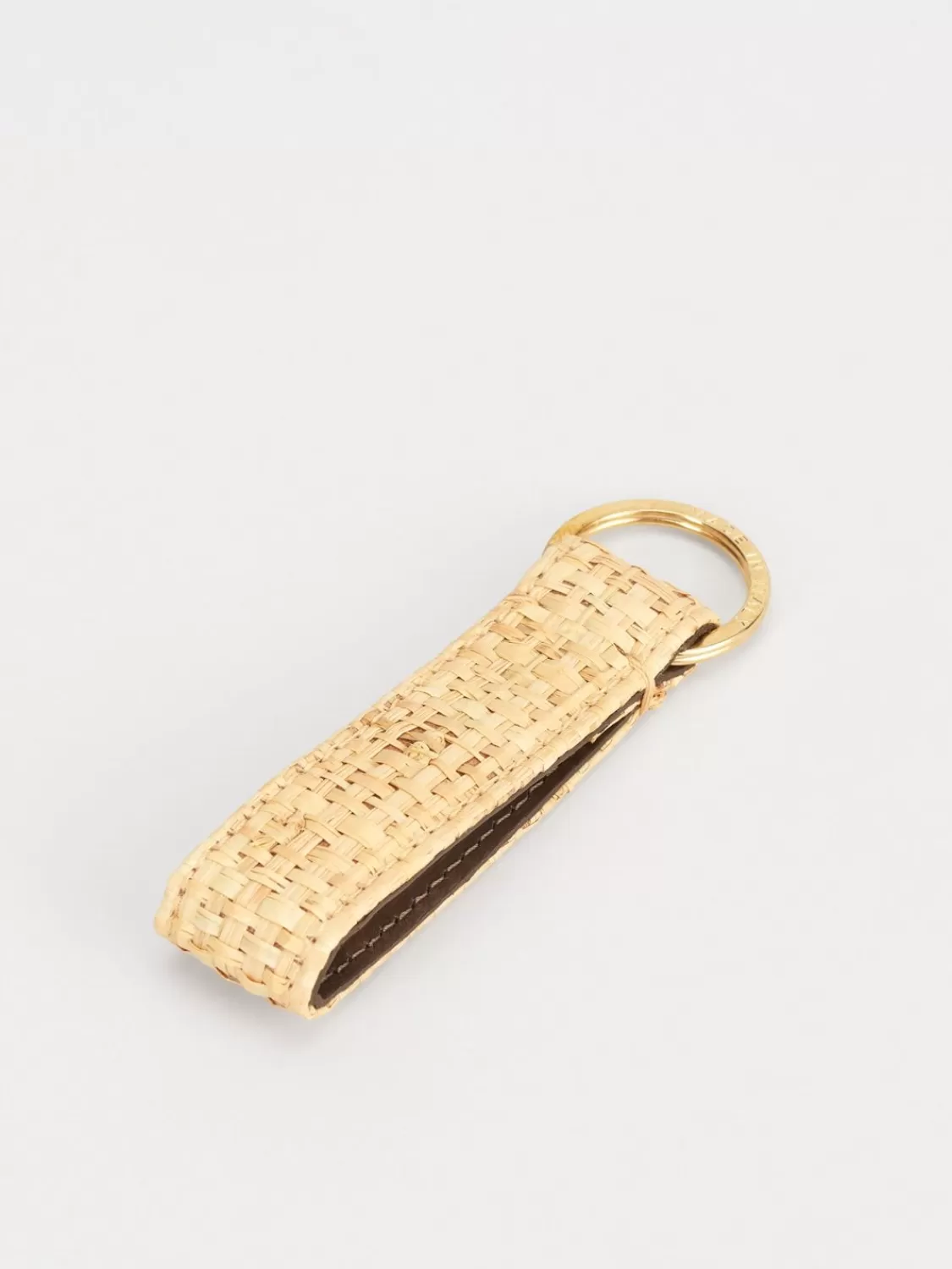 ATP Atelier Agor Raffia Nyckelring Naturlig Sale