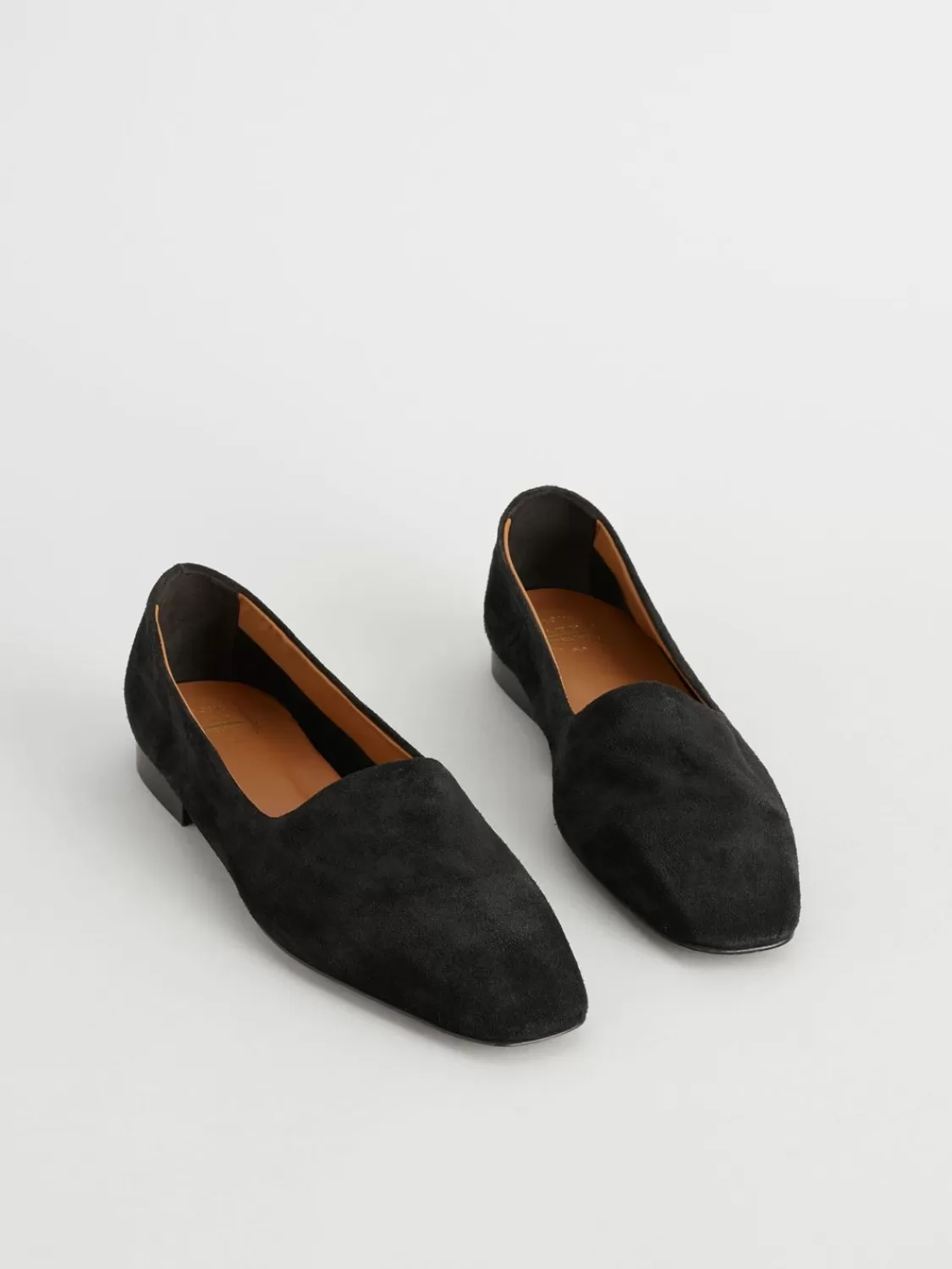 ATP Atelier Andrano Mocka Loafers Svart Sale