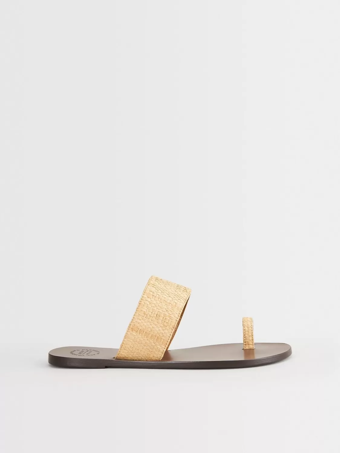 ATP Atelier Astrid Raffia Platta Sandaler Naturlig Shop