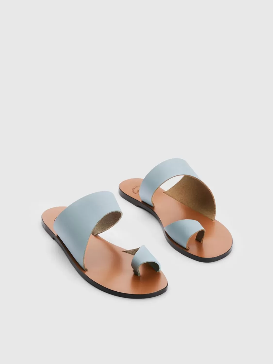 ATP Atelier Centola-Sandaler I Lader Pastellbla Online