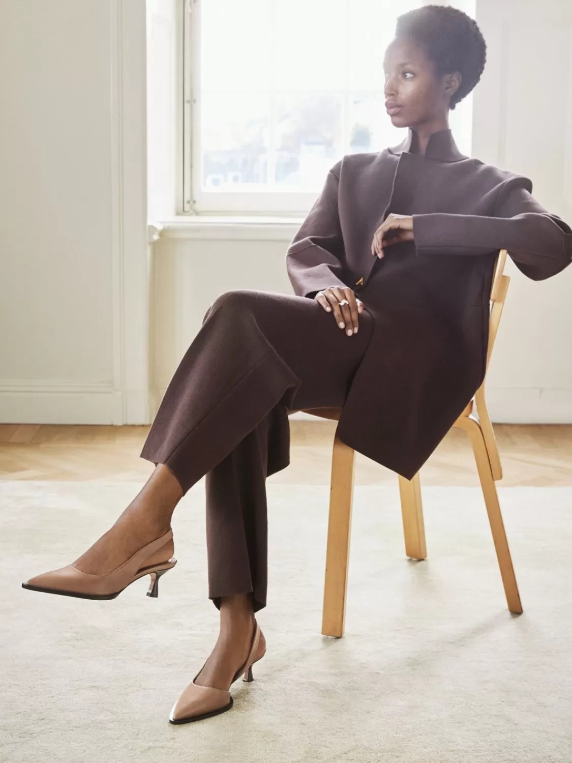 ATP Atelier Desana Nappa Slingbacks Hasselnot Clearance
