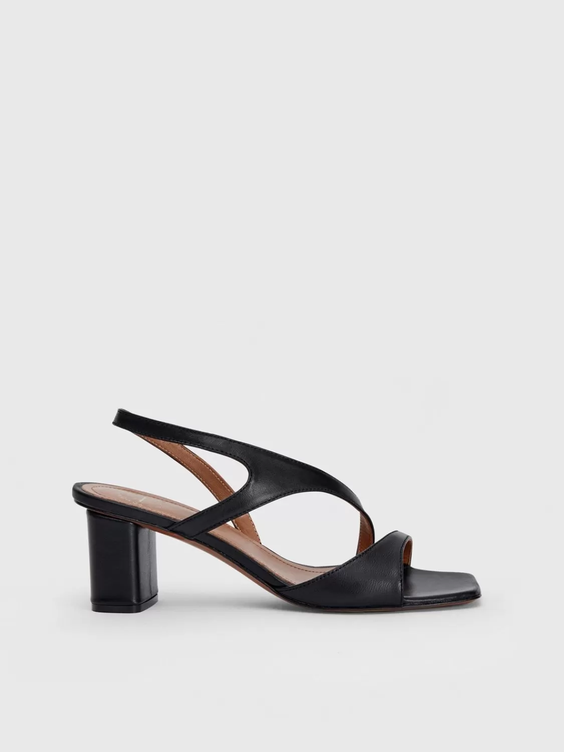ATP Atelier Mattine Nappa Cutout Sandaler Med Klackar Svart Hot
