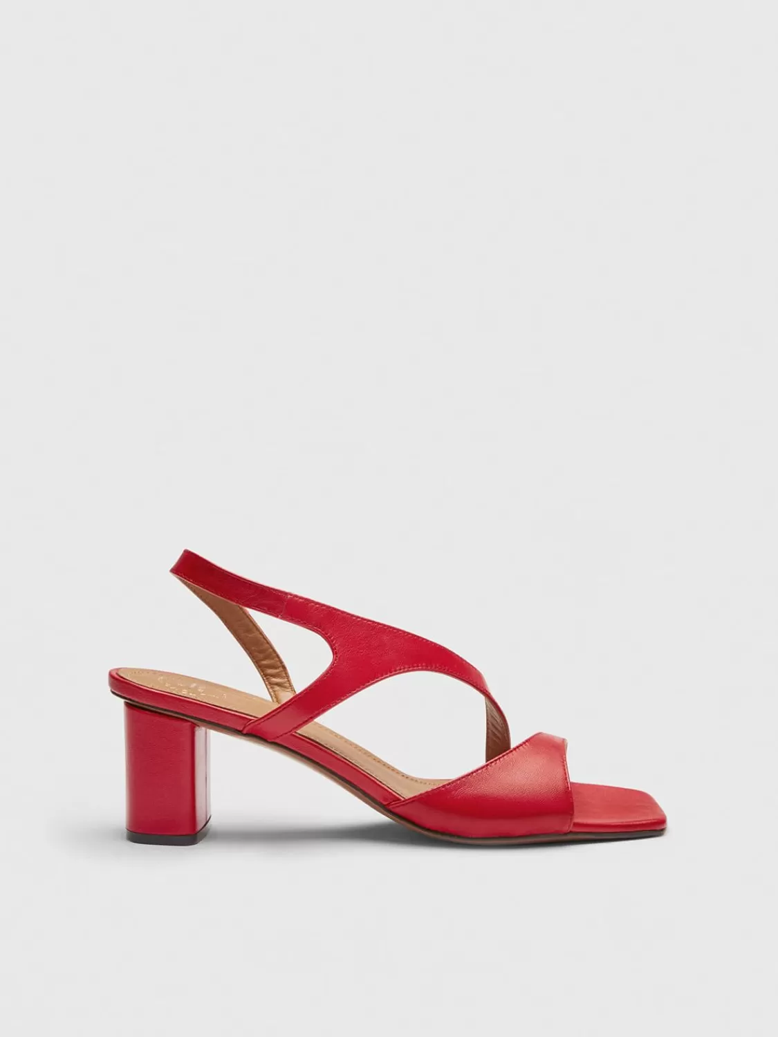 ATP Atelier Mattine Nappa Cutout Sandaler Med Klackar Salsa Flash Sale