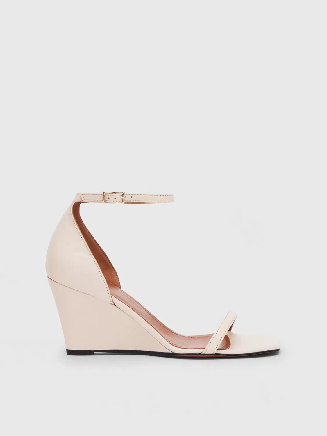 ATP Atelier Morcone Nappa Wedge Sandaler Kalksten Fashion