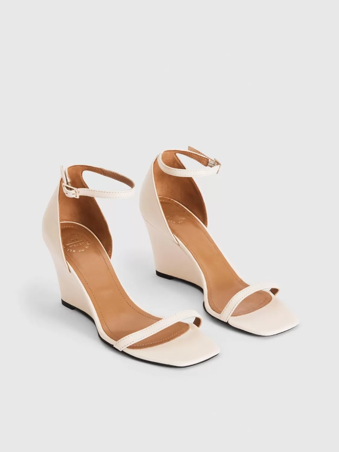 ATP Atelier Morcone Nappa Wedge Sandaler Kalksten Fashion