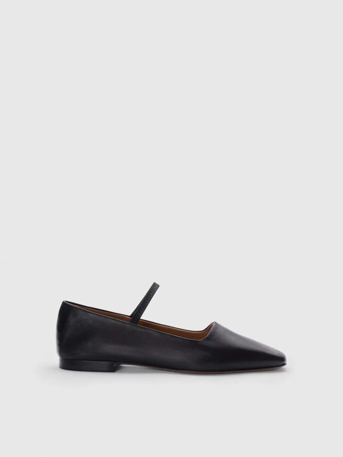ATP Atelier Petina Nappa Mary Jane Flats Svart Hot