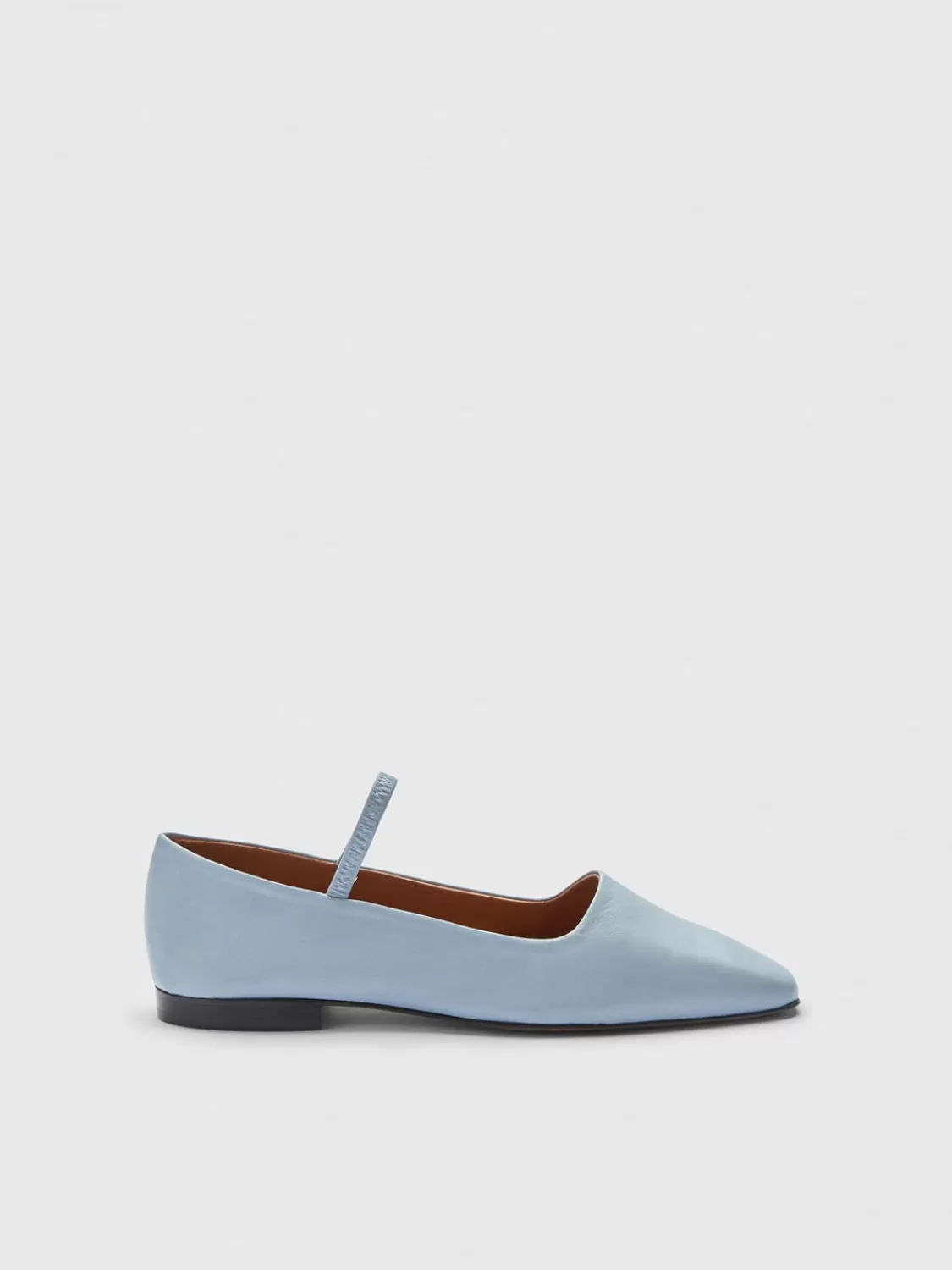 ATP Atelier Petina Nappa Mary Jane Flats Pastellbla Cheap