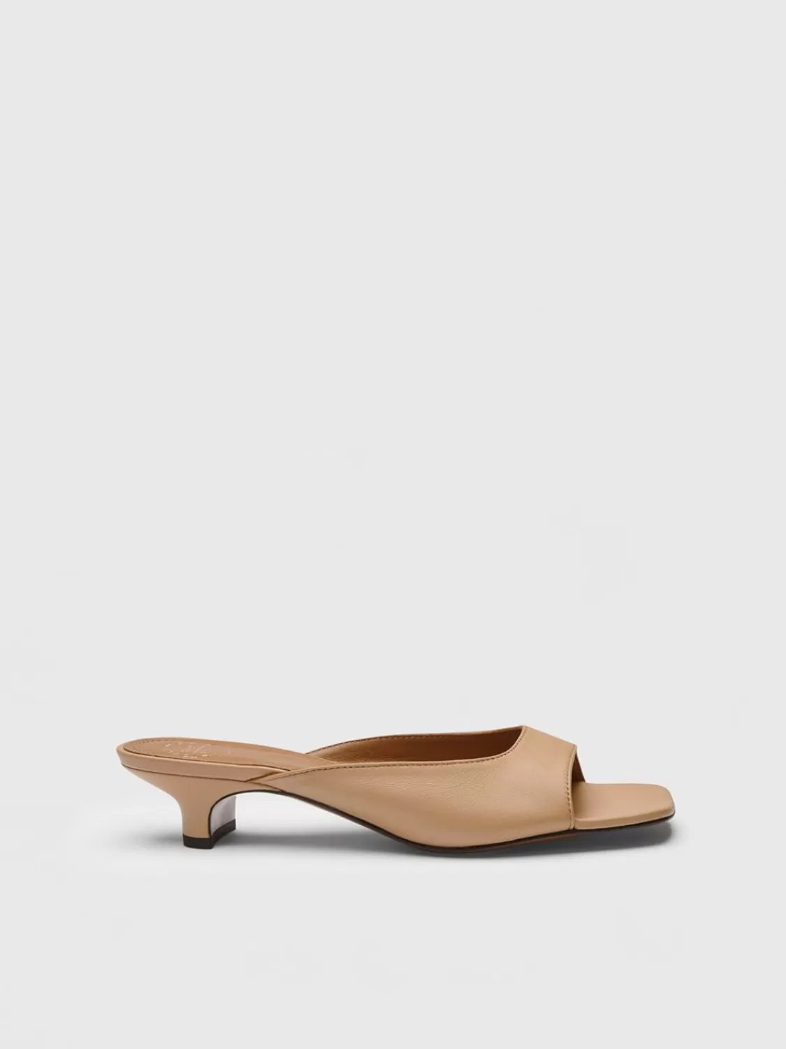 ATP Atelier Tavenna Nappa Kitten Heels Nocciola Discount