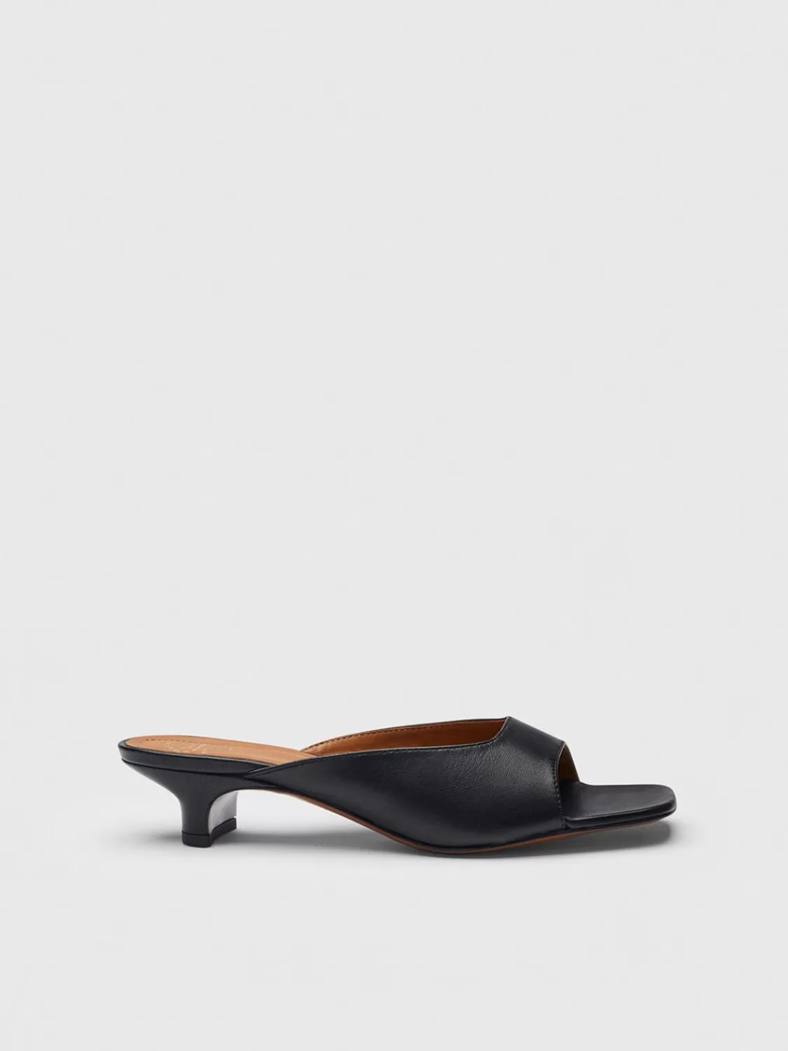 ATP Atelier Tavenna Nappa Kitten Heels Svart Best