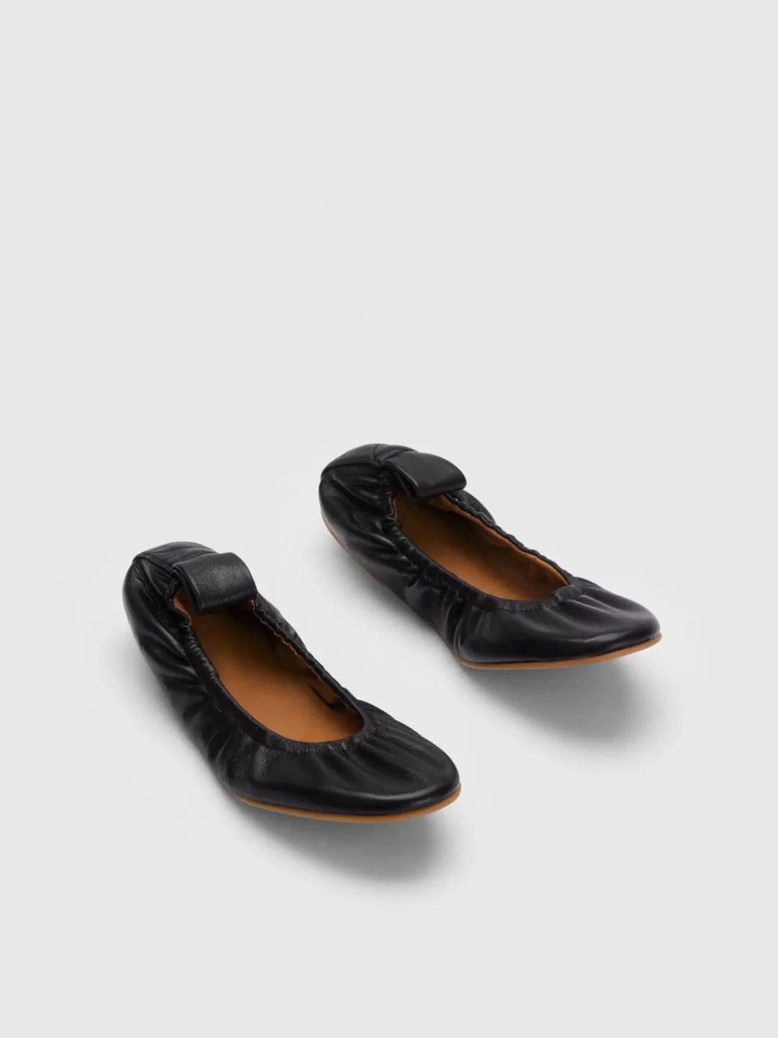 ATP Atelier Teano Nappa Ballet Flats Svart Online
